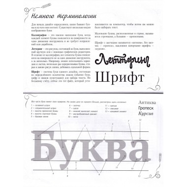 Основы каллиграфии и леттеринга. Прописи. Умпелева О.Ю.