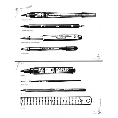 Основы каллиграфии и леттеринга. Прописи. Умпелева О.Ю.