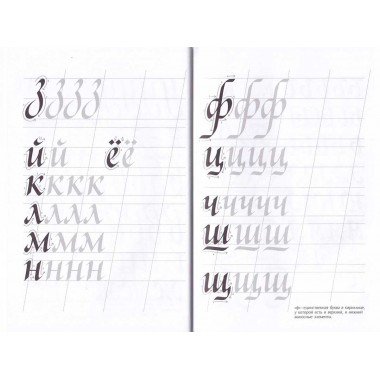 Основы каллиграфии и леттеринга. Прописи. Умпелева О.Ю.