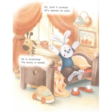 Wake up, Bunny! Зайка, вставай! Аудиосказка - внутри под QR-кодом! Полезные сказки на английском. 3-6 лет. Горбовская  Ю. А., Сушинцева Н. А.