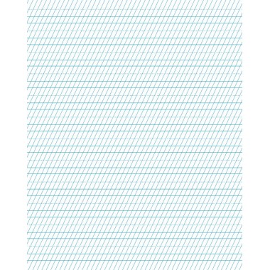 Тетрадь для чистописания. Линовка № 2