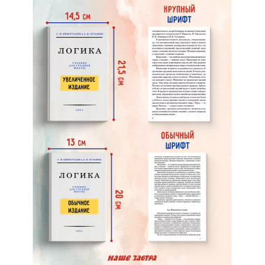 Логика. Учебник для средней школы. 1954 год. (увелич. изд.)