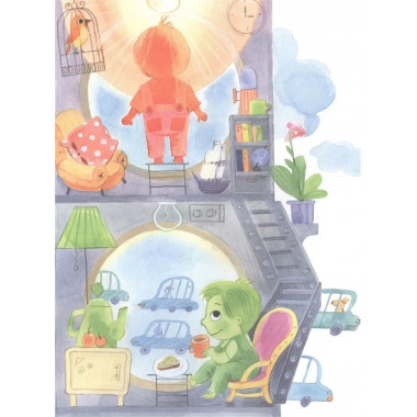 Приключения светофорных человечков.