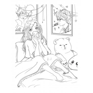 Anime Art. Доказательство любви. Книга для творчества