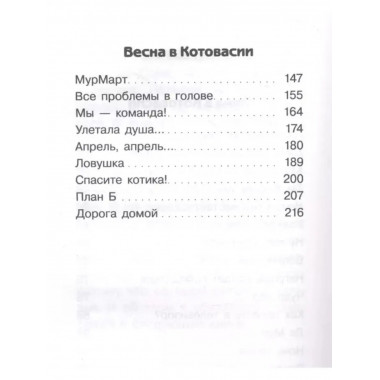 Котовасия. Дорога домой.