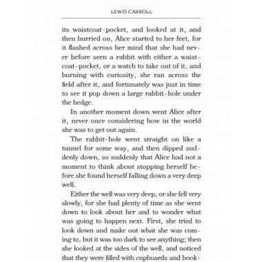 Alice's Adventures in Wonderland. Through the Looking-Glass