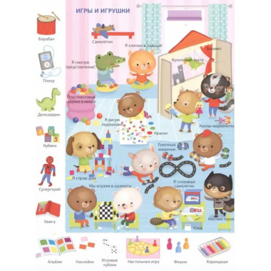 1000 первых слов в картинках.