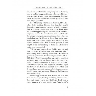 Anne of Green Gables.