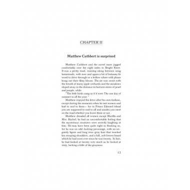 Anne of Green Gables.