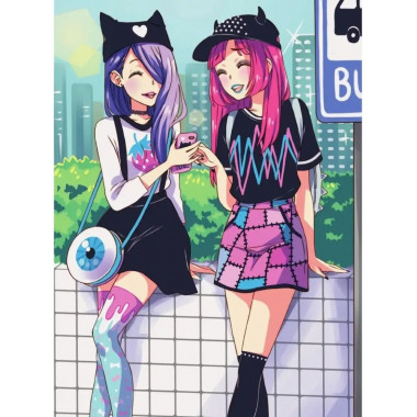 Fashion манга. Учимся рисовать стильных персонажей.