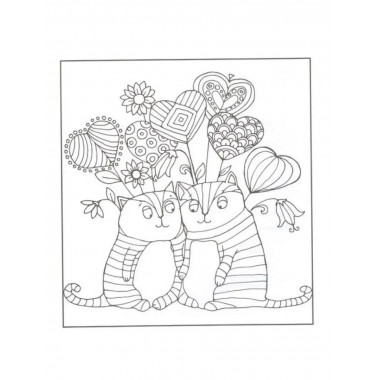 Котятки - мягкие лапки. Рисунки для медитаций