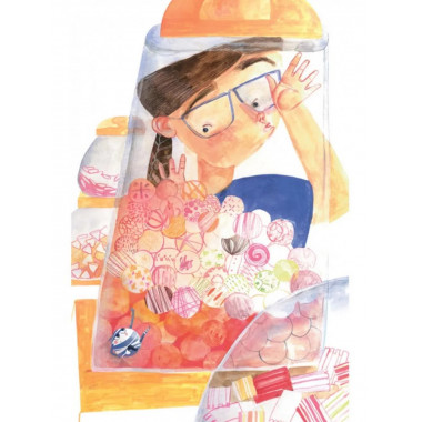 Кружок и Мякиш в гостях у Солнца.