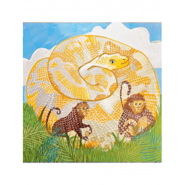 Как уложить питона спать. Сказка.