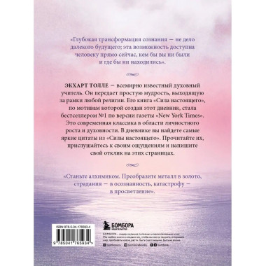The power of now. Cила настоящего. Дневник (Цветной блок).