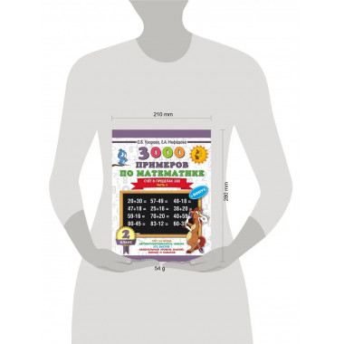 3000 примеров по математике + бонус. 2 класс. Часть 2.