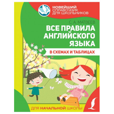 Все правила английского языка в схемах и таблицах.
