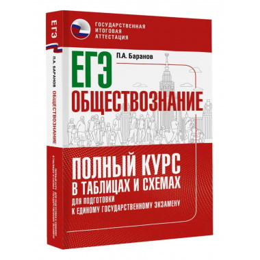 ЕГЭ. Обществознание. Полный курс в таблицах и схемах для под