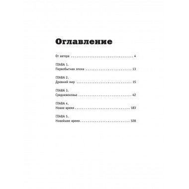 Мировая история на пальцах.