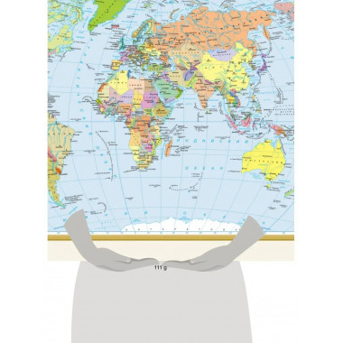 Политическая карта мира. Физическая карта мира А1.