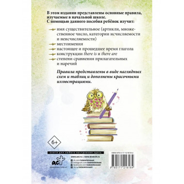 Все правила английского языка для начальной школы.