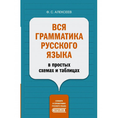 Вся грамматика русского языка в простых схемах и таблицах.