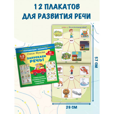 Запускаем речь! Обучающие плакаты.
