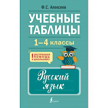 Учебные таблицы. Русский язык. 1-4 классы.