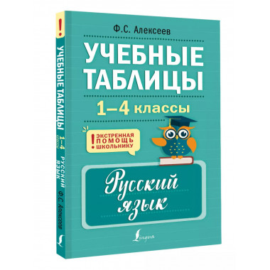 Учебные таблицы. Русский язык. 1-4 классы.