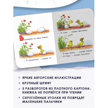 Цыпленок и утенок.