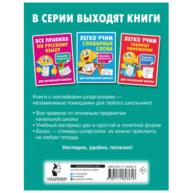 Все правила по английскому языку.