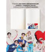Stray Kids. Блокнот (формат А5, 128 стр., цветной блок, мягк