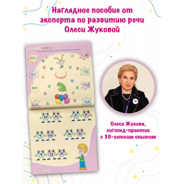 Тренажер для обучения чтению. Обучающие плакаты.