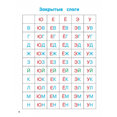 Первая книга после букваря. От первых слогов до скорочтения.
