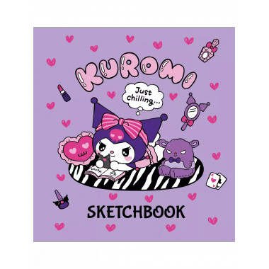Kuromi. Sketchbook (розовый).