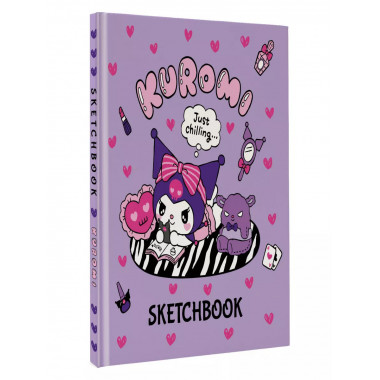Kuromi. Sketchbook (розовый).