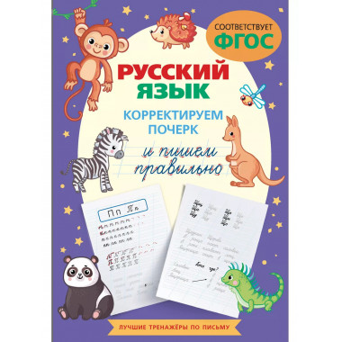 Русский язык. Корректируем почерк и пишем правильно.