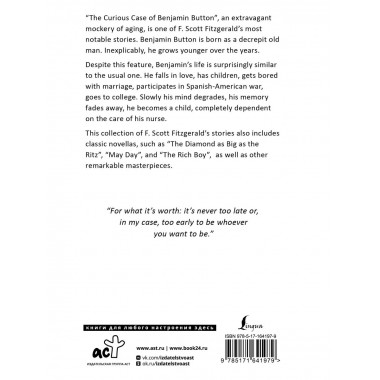 The Curious Case of Benjamin Button and Other Stories.