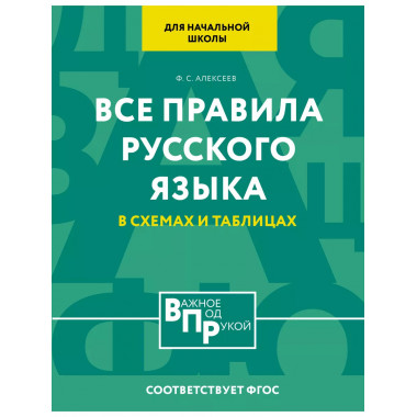 Все правила русского языка для начальной школы в схемах и та