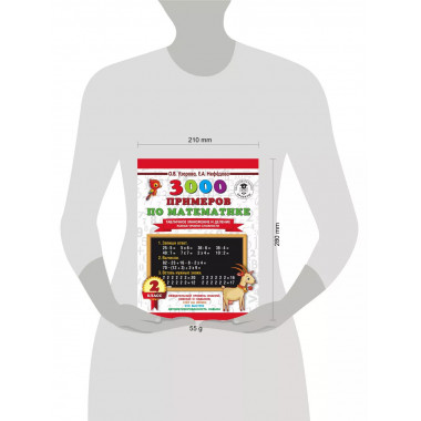 3000 примеров по математике. 2 класс.