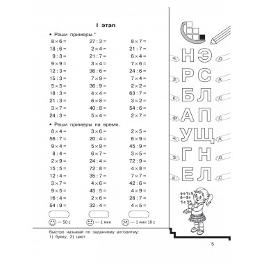 Табличное и внетабличное умножение и деление.