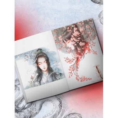 В поисках тени меж цветов. Иллюстрации Гу Гэли.