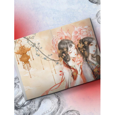 В поисках тени меж цветов. Иллюстрации Гу Гэли.