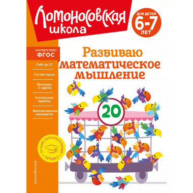 Развиваю математическое мышление: для детей 6-7 лет.