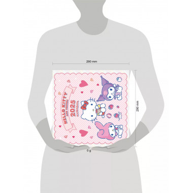 Hello Kitty and Friends. Календарь на 2025 год.