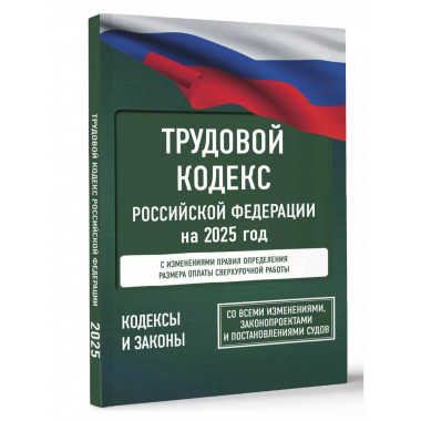 ТК РФ на 2025 год. Со всеми изменениями