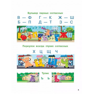 Букварь с большими буквами для малышей от 2-х лет.