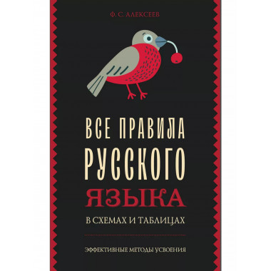 Все правила русского языка в схемах и таблицах.