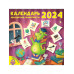 Календарь абсолютной грамотности настенный 2024.