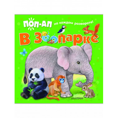 В зоопарке.