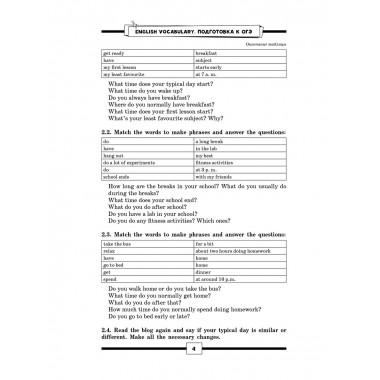 ОГЭ. Английский. Подготовка за 15 минут в день.